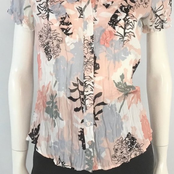 Sunny Leigh Crinkle Fabric Blouse - Picture 3 of 3